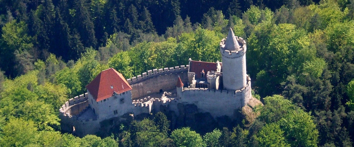 Hrady a zámky Česka - hrad Kokořín