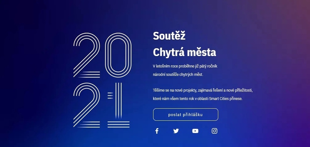 V. ročník soutěže Chytrá města 2021 zná své vítěze, Letos přináší soutěž Chytrá města 2021 novinku v podobě projektu Smart City Hub