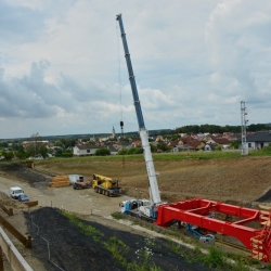 Stavba železničního koridoru mezi Prahou a Českými Budějovicemi