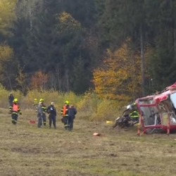 V Liberci spadla kabina lanovky na Ještěd