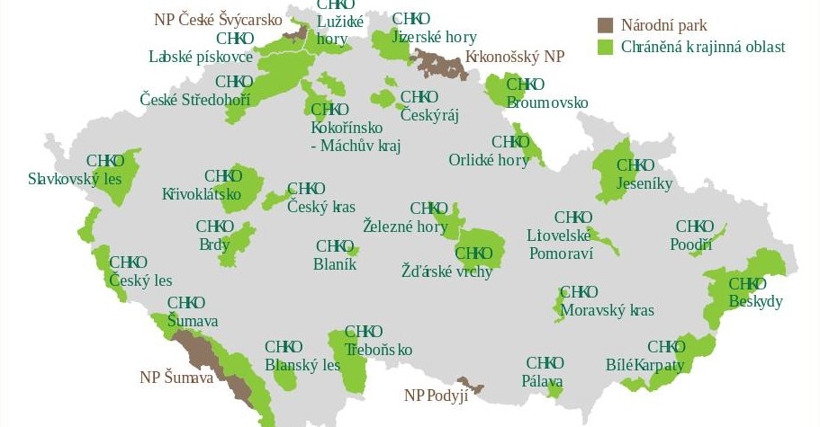 Kolik chráněných území máme v Česku a jaká to jsou
