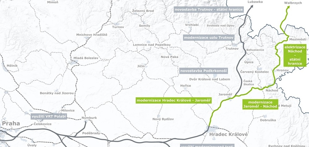 Modernizace tratí v Královéhradeckém kraji může začít