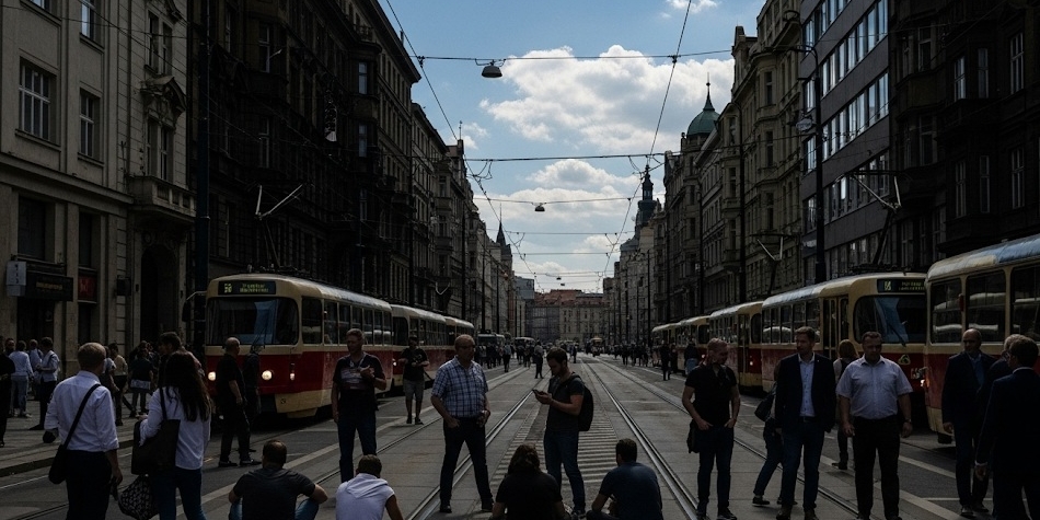 Česko zasáhl rozsáhlý blackout